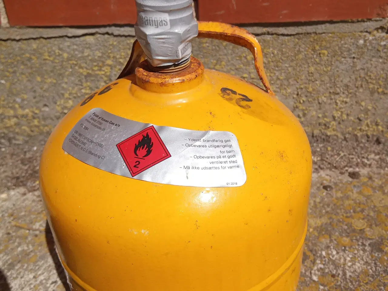 Billede 1 - Plomberet 2 kg gas