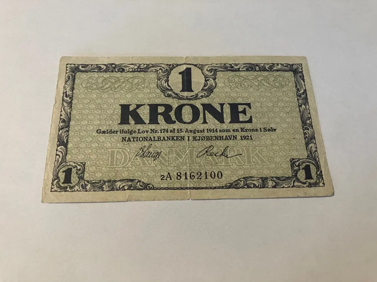 Billede 1 - 1 Krone 1921