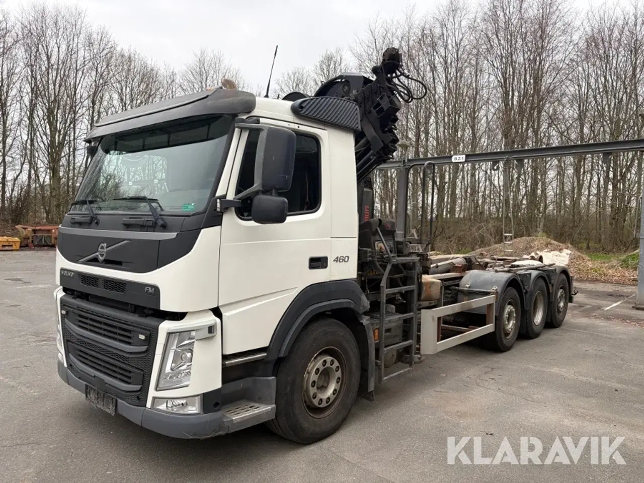 Billede 1 - Lastbil Volvo FM-460 med HIAB kran & 21 tons kroghejs