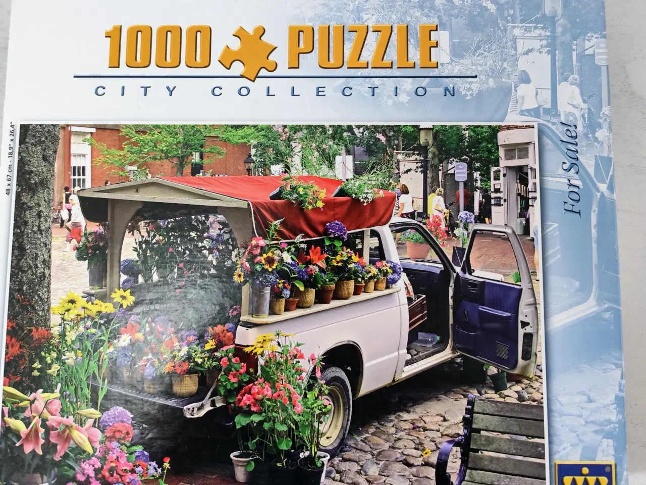 Billede 1 - King puslespil City Collection 1000 brikker.