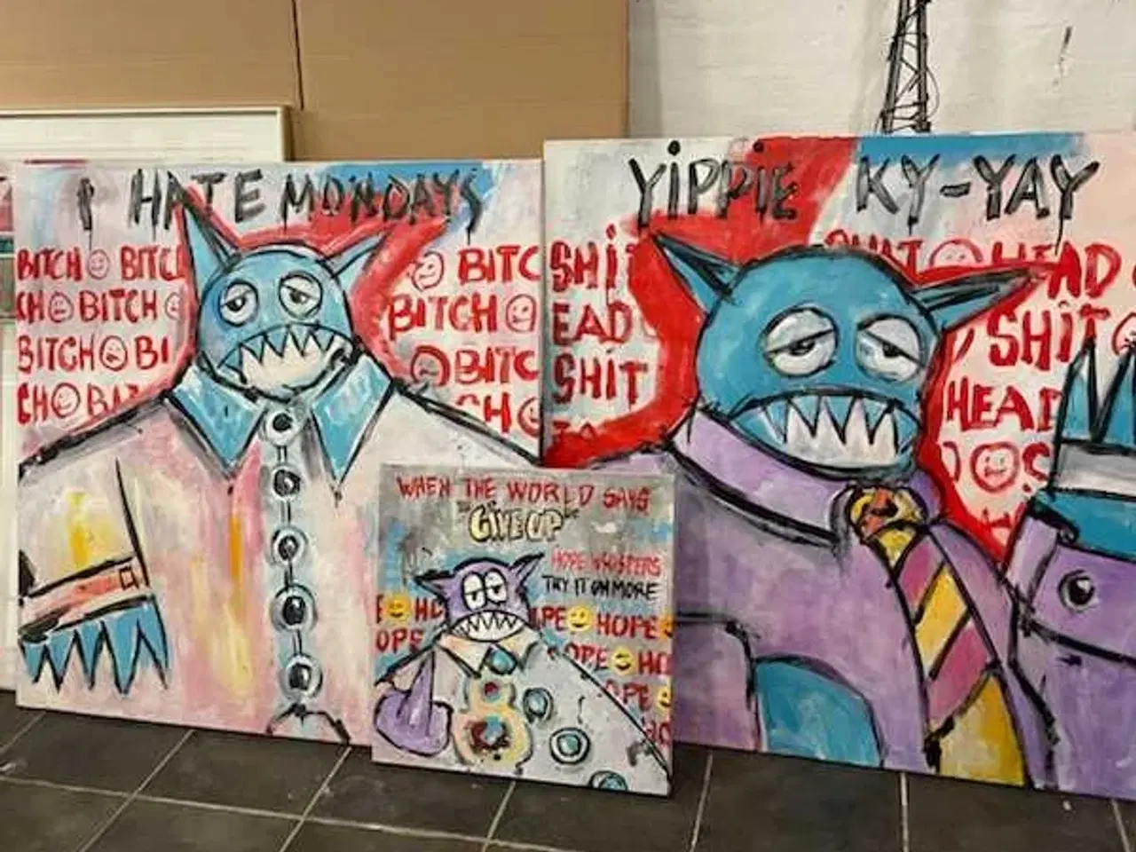 Billede 1 - Malerier