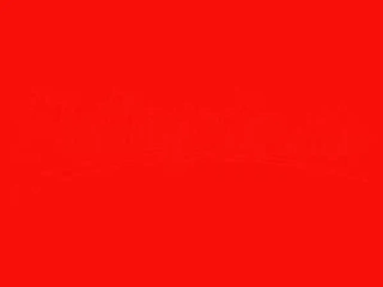 Billede 1 - Fluorescerende folie rød 63 cm x 6 m