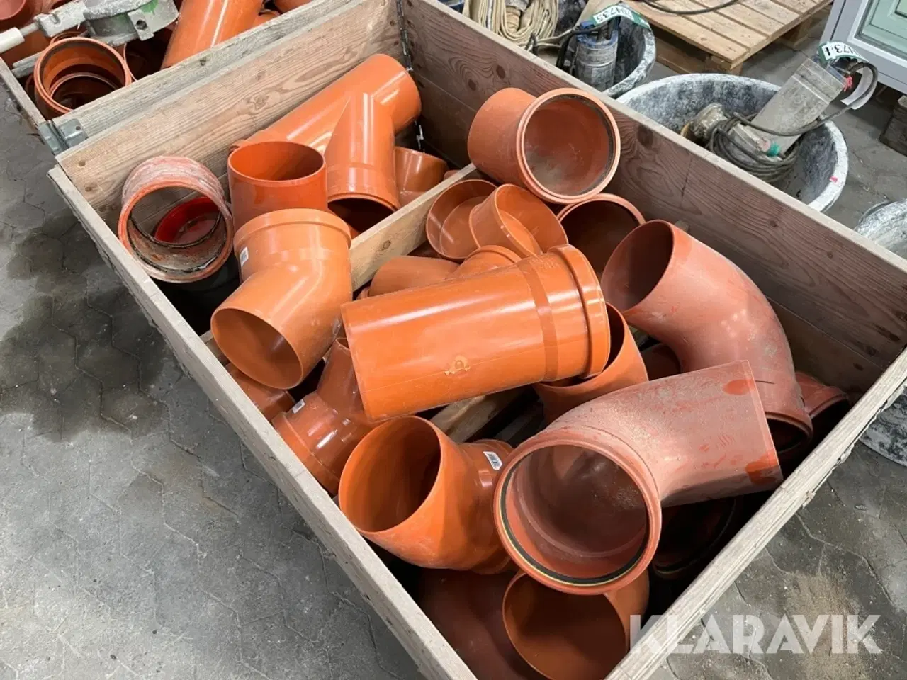 Billede 1 - Lot - Kloakrør og bøjninger