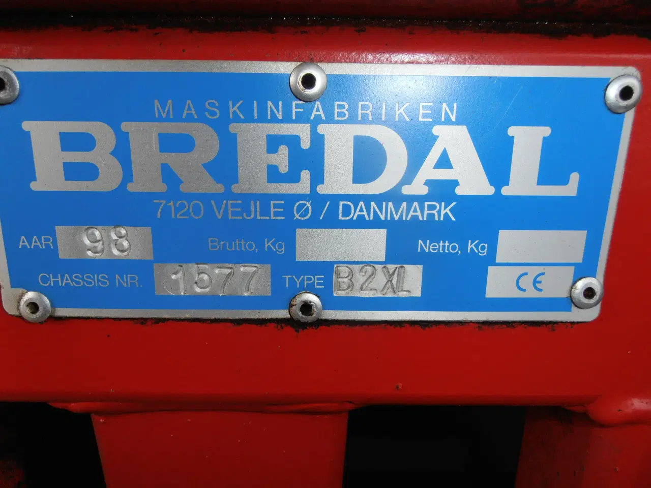 Billede 3 - Bredal B2 xl . gødningsspreder .