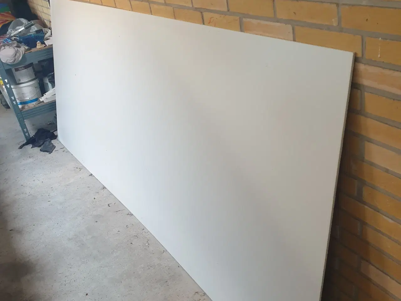 Billede 1 - Hardiepanel hvid glat