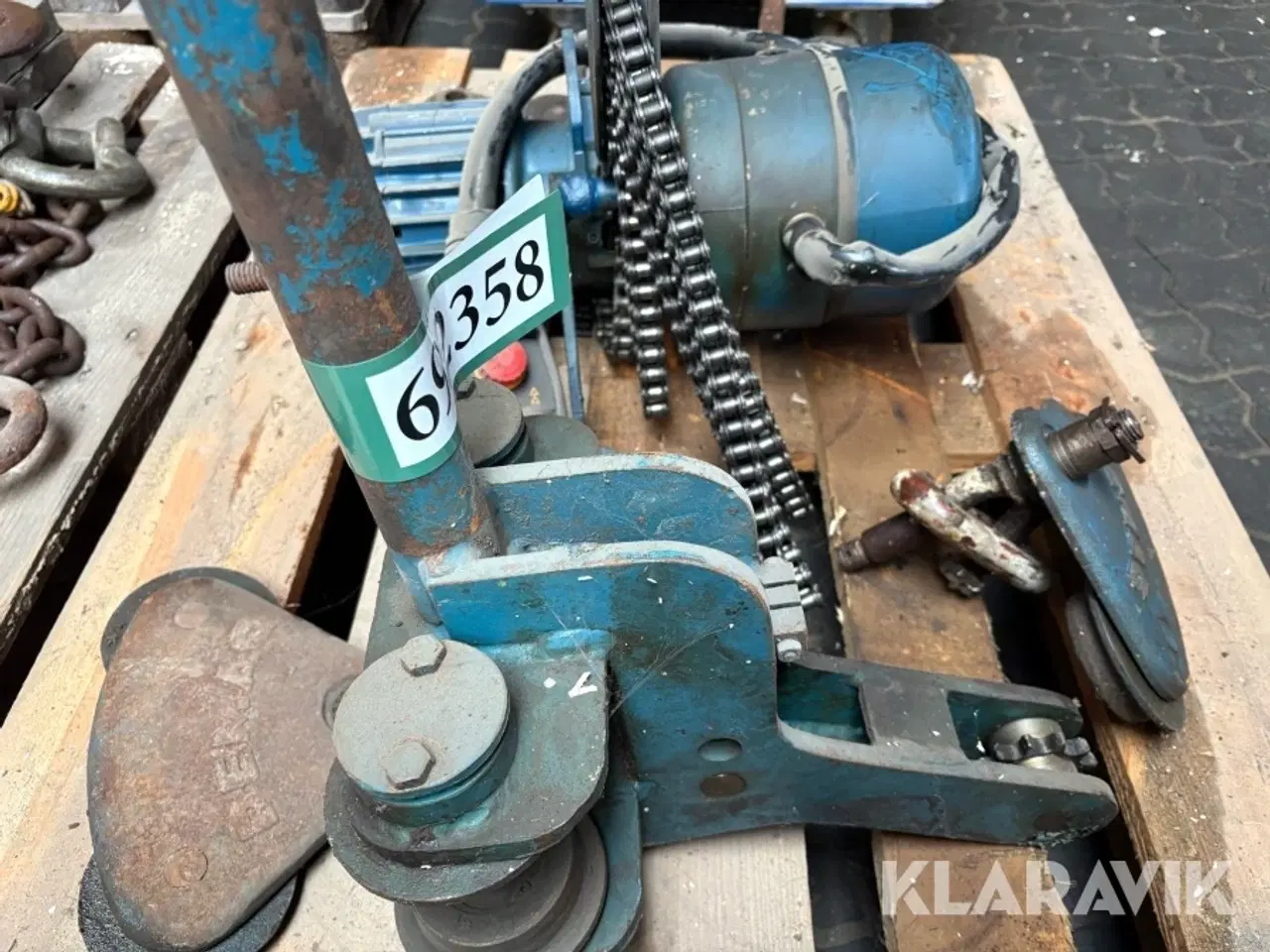 Billede 6 - DEMAG Løfte- og hydraulikudstyr samlet parti