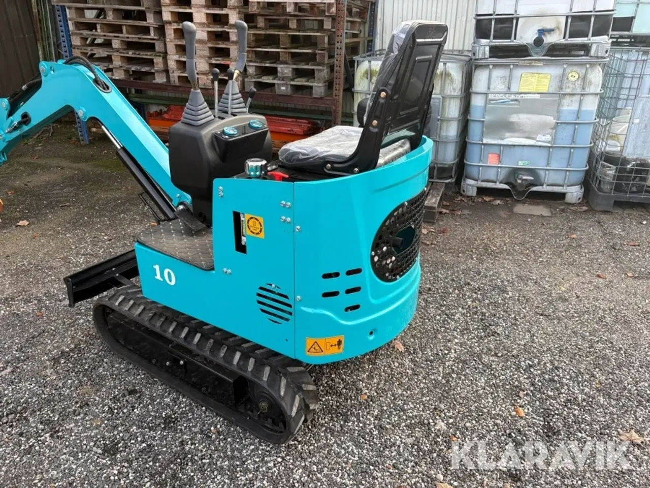 Billede 7 - Gravemaskine Nuoman Machinery NM-E10 med skovlpakke