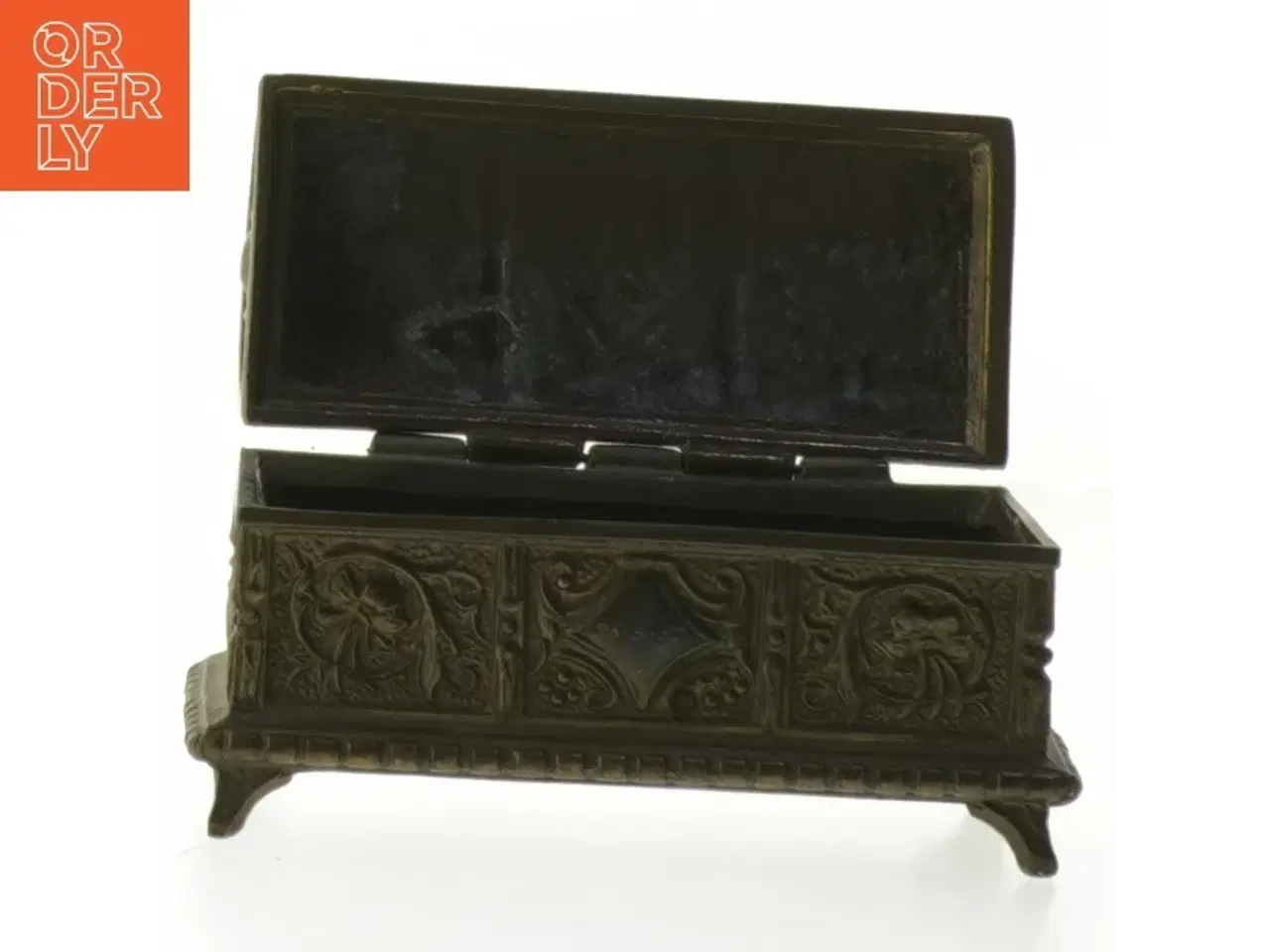 Billede 3 - Dekorativ smykkeskrin (str. 13x6 cm)