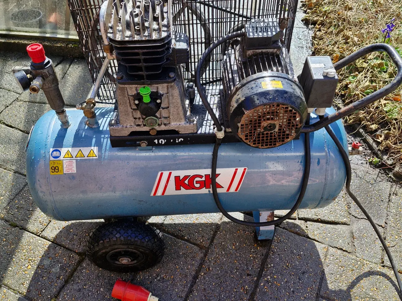 Billede 2 - Kompressor 100 liter/ 3 hk