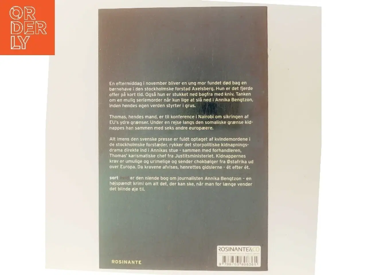 Billede 3 - Sort hvid af Liza Marklund (Bog)