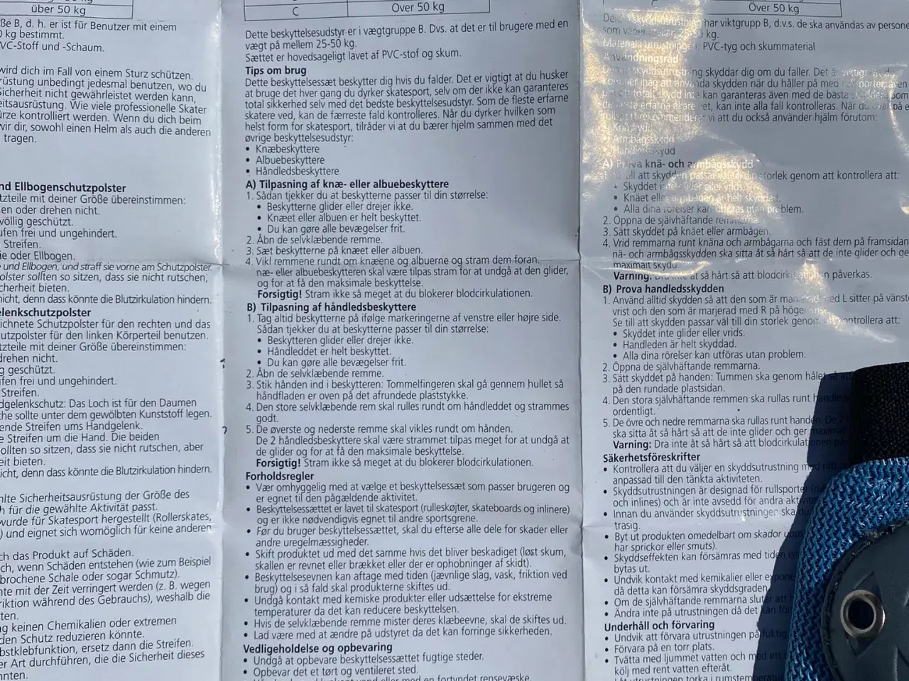 Billede 5 - Beskyttelsessæt til børn – albue-, knæ- og håndled