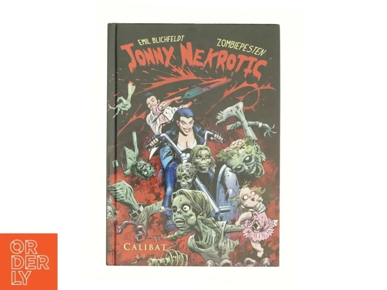 Billede 1 - Jonny Nekrotic. 1 : Zombiepesten af Emil Blichfeldt (Bog)