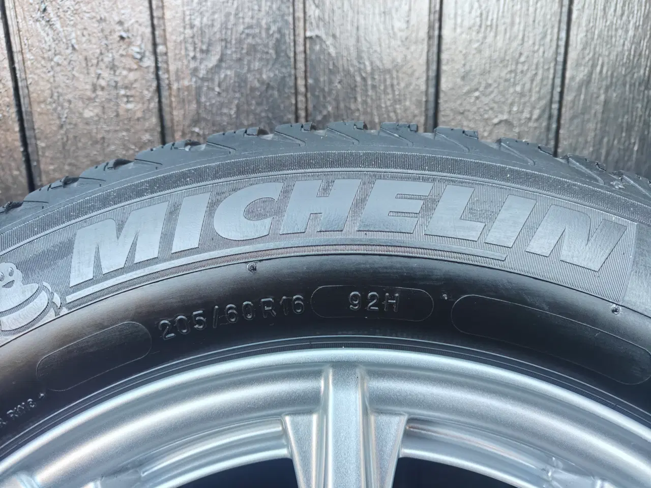 Billede 2 - 5x112 Mercedes fælge 16" Michelin vinterdæk 2300kr