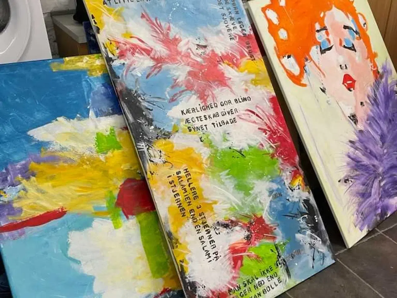 Billede 8 - AKRYL MALERIER SØGER NYE VÆGGE