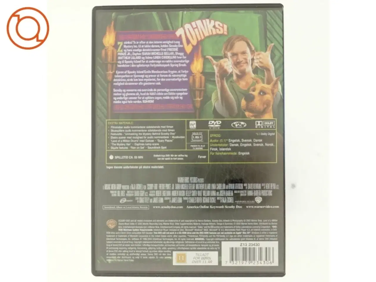 Billede 3 - Scooby-Doo The Movie DVD