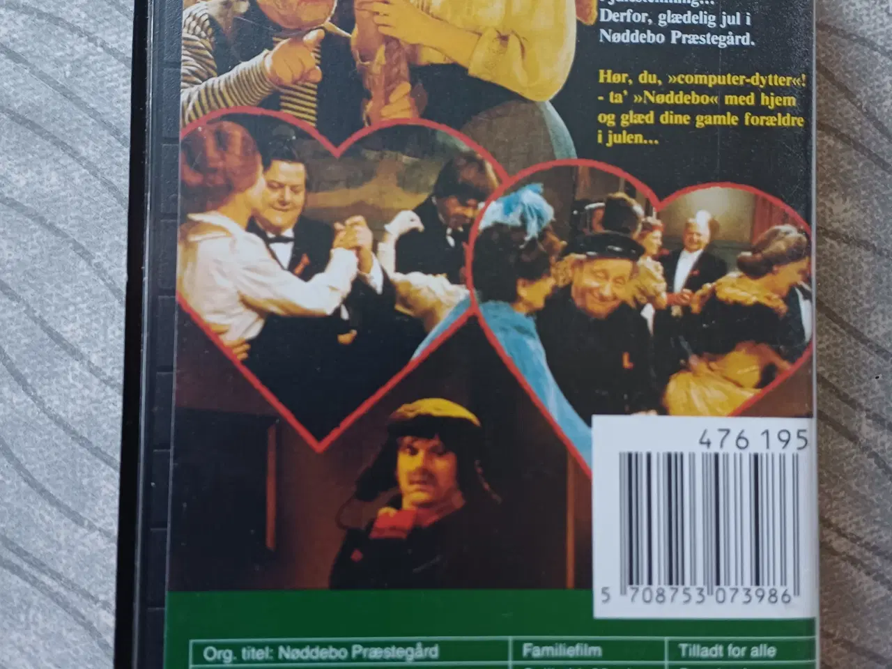 Billede 2 - Nøddebo Præstegård - familie-julefilm VHS