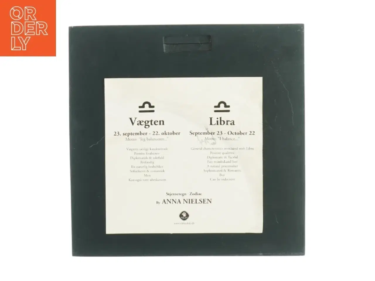 Billede 2 - Billedramme med billedet (str. 23 x 23 cm)