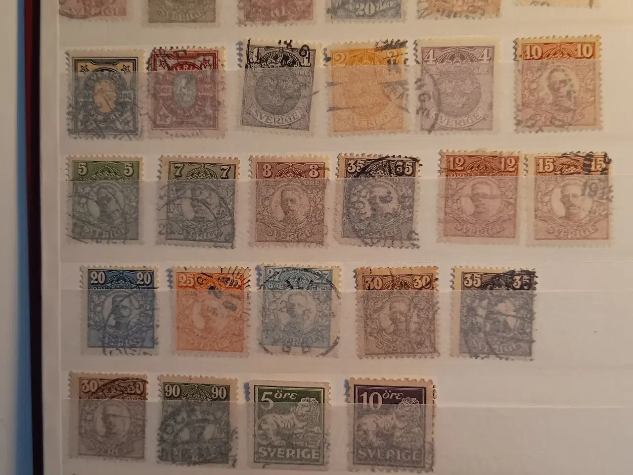 Billede 2 - Sverige frimærker