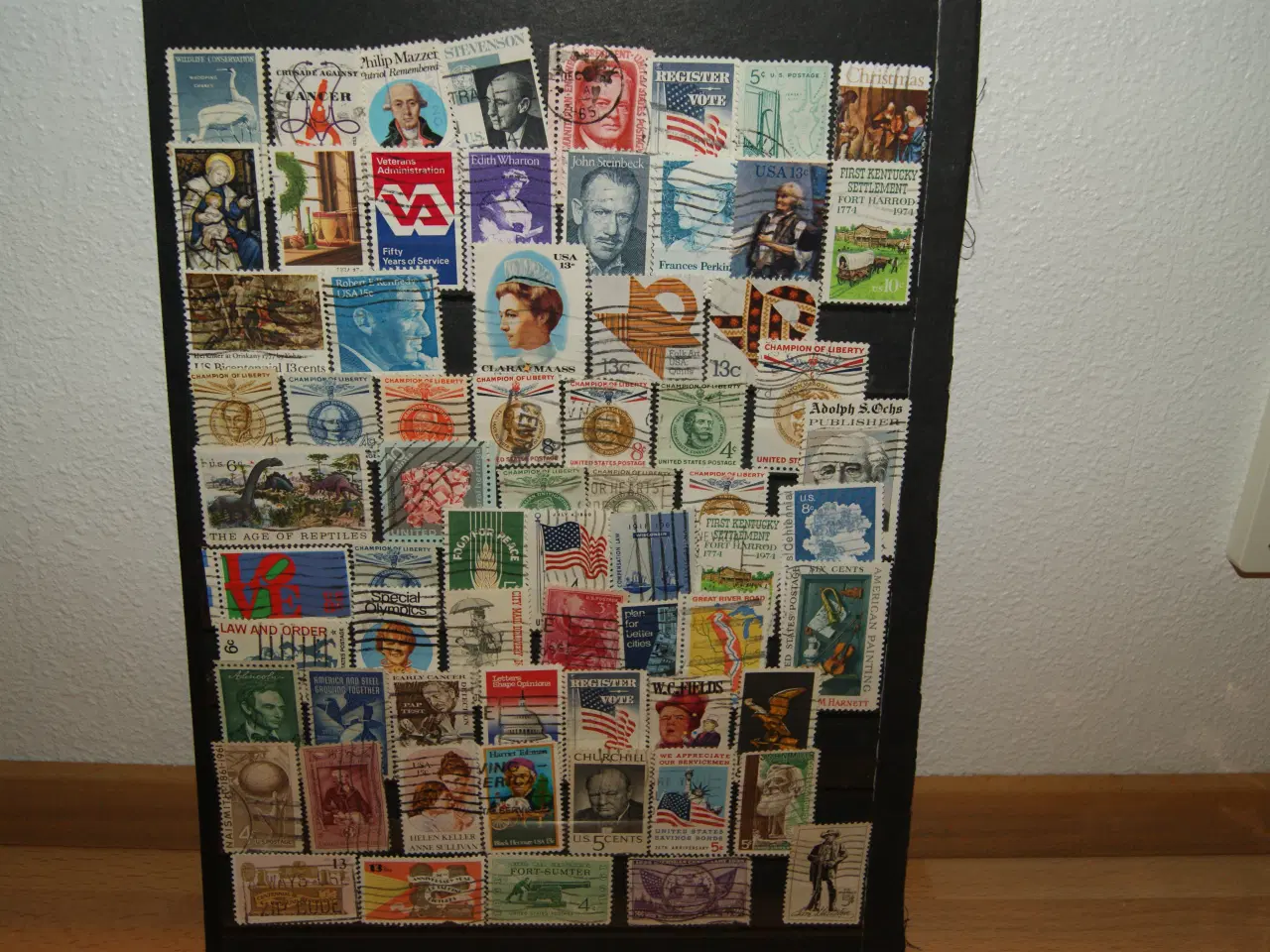 Billede 1 - USA ældre frimærker