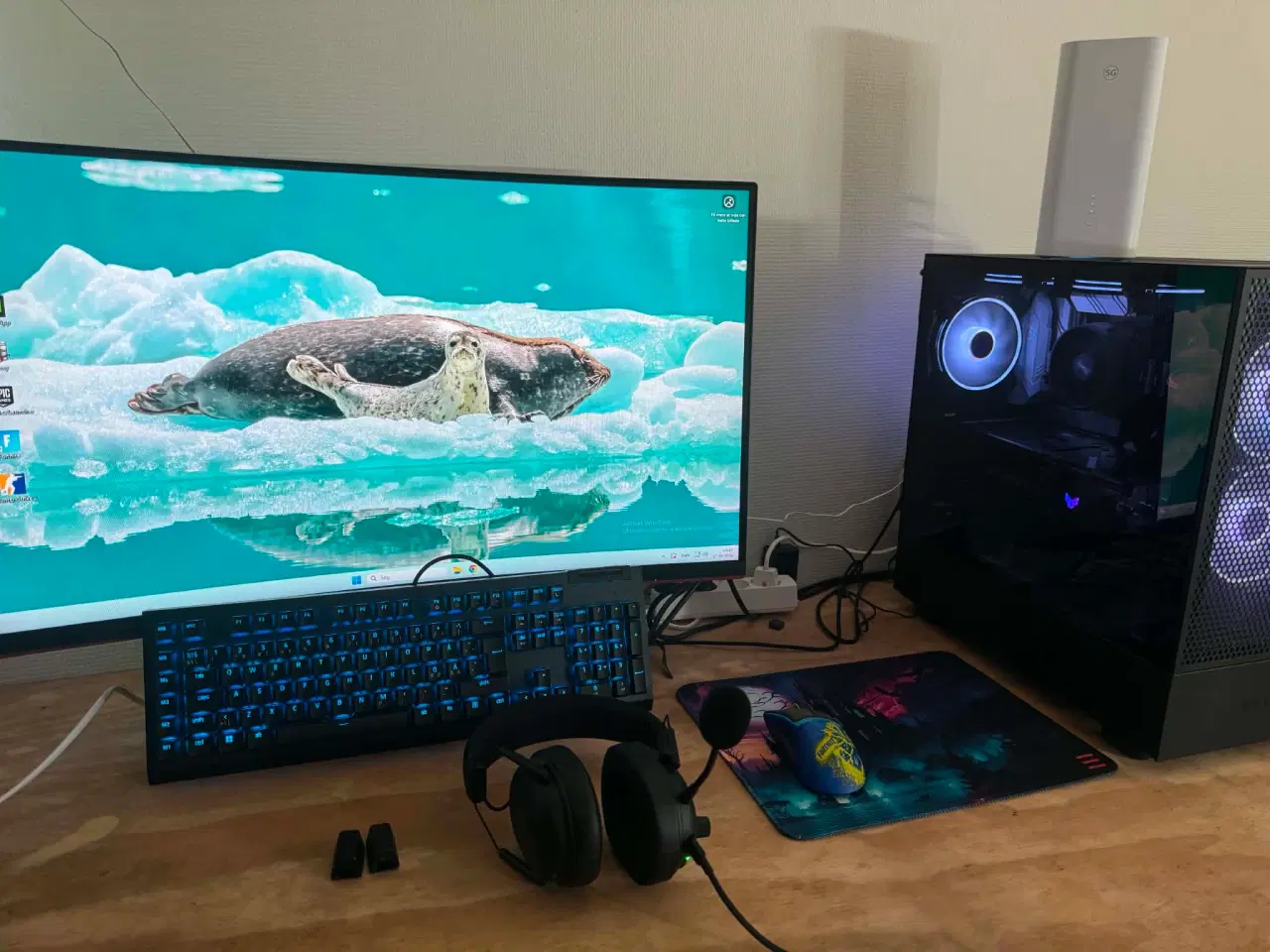 Billede 1 - Gamer set up