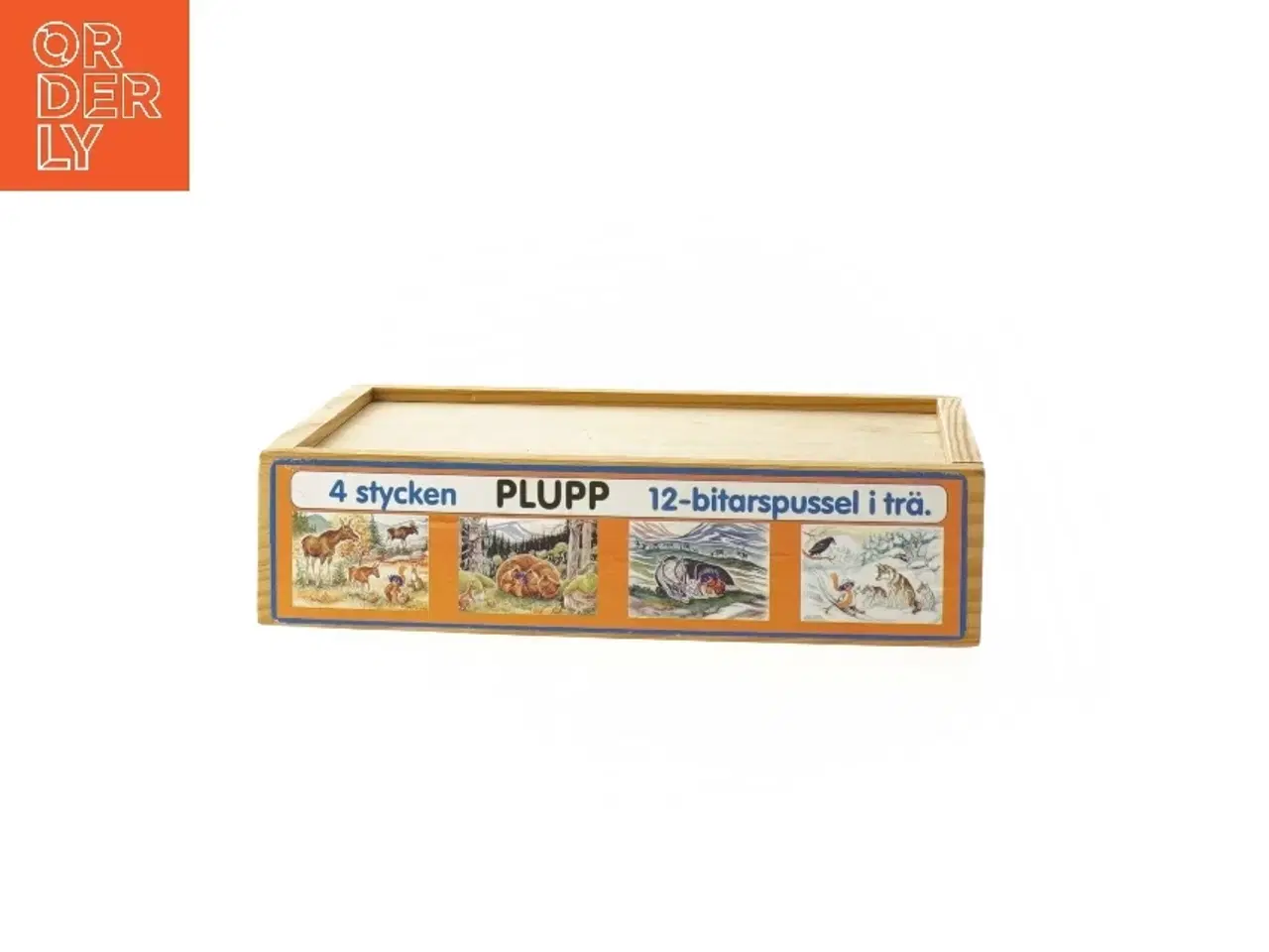 Billede 2 - Plupp træpuslespil fra Plupp (str. 17x11 cm)