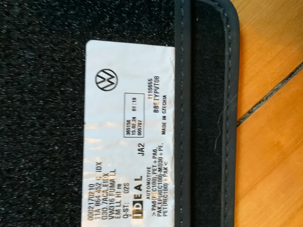 Billede 2 - Spritnye originale tekstilmåtter til VW ID4