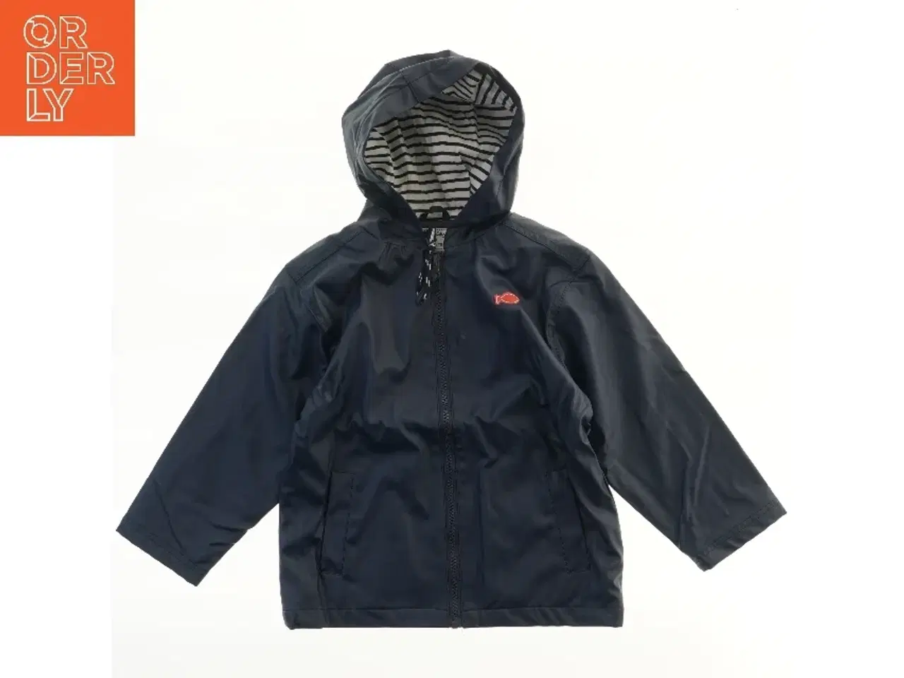 Billede 1 - Regnjakke med fiskemotiv (str. 116)