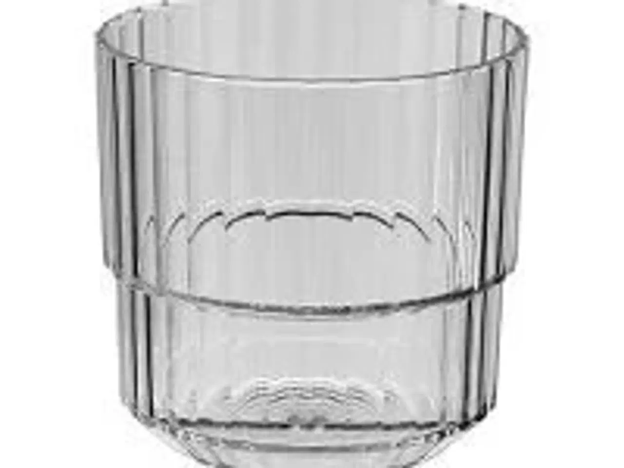 Billede 1 - 43 stk. Drikkeglas grå 22 cl Linea