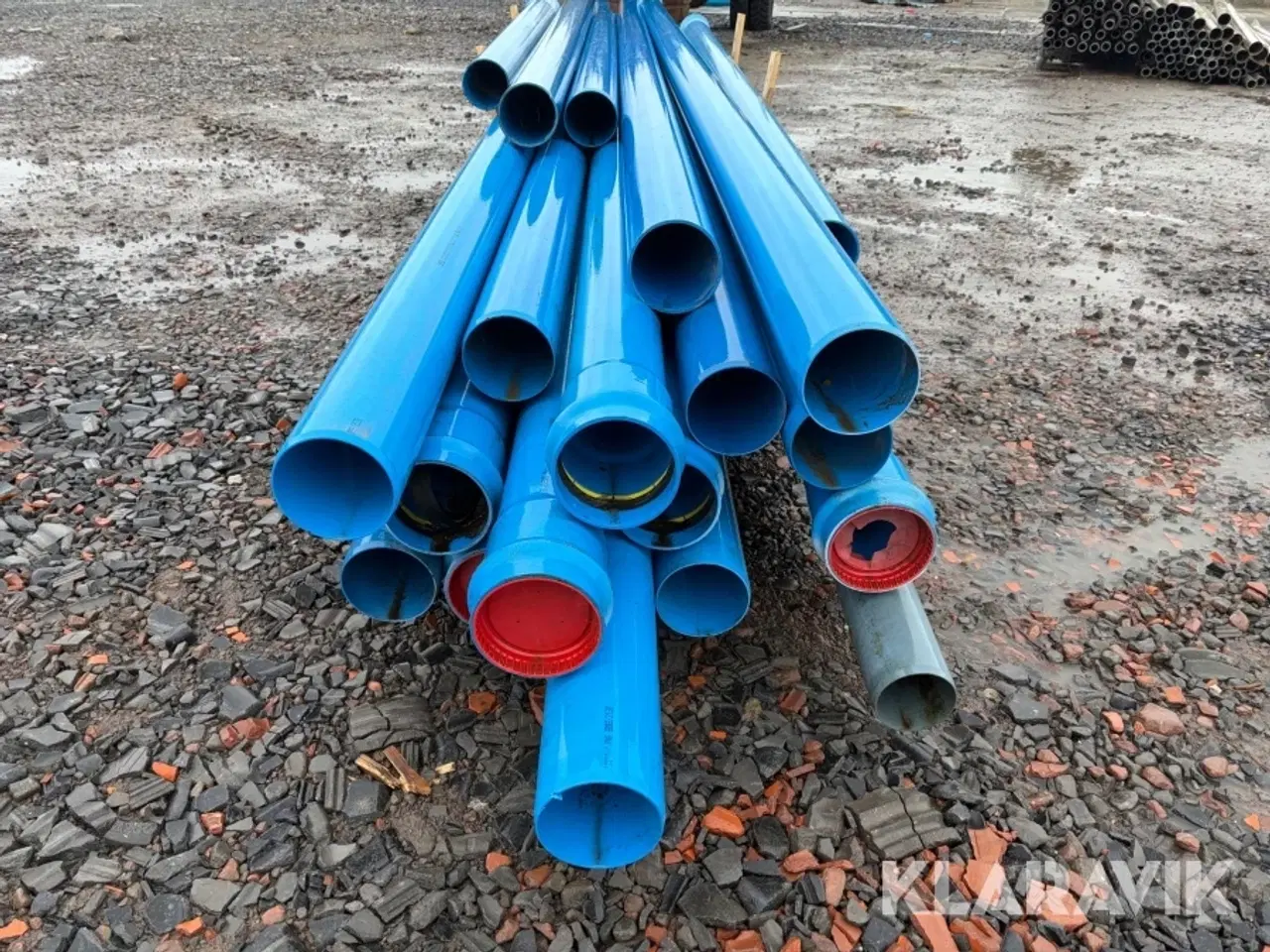 Billede 7 - Markvandingsrør Wavin PVC 140x4,3 22 styk