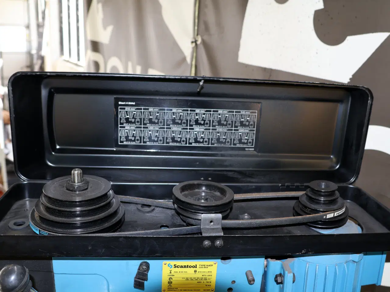 Billede 10 -  Scantool søjleboremaskine model 16A/F m/konus.