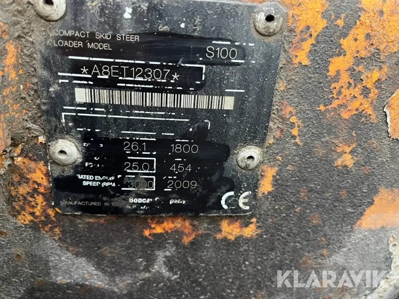 Billede 5 - Minilæsser Bobcat S100