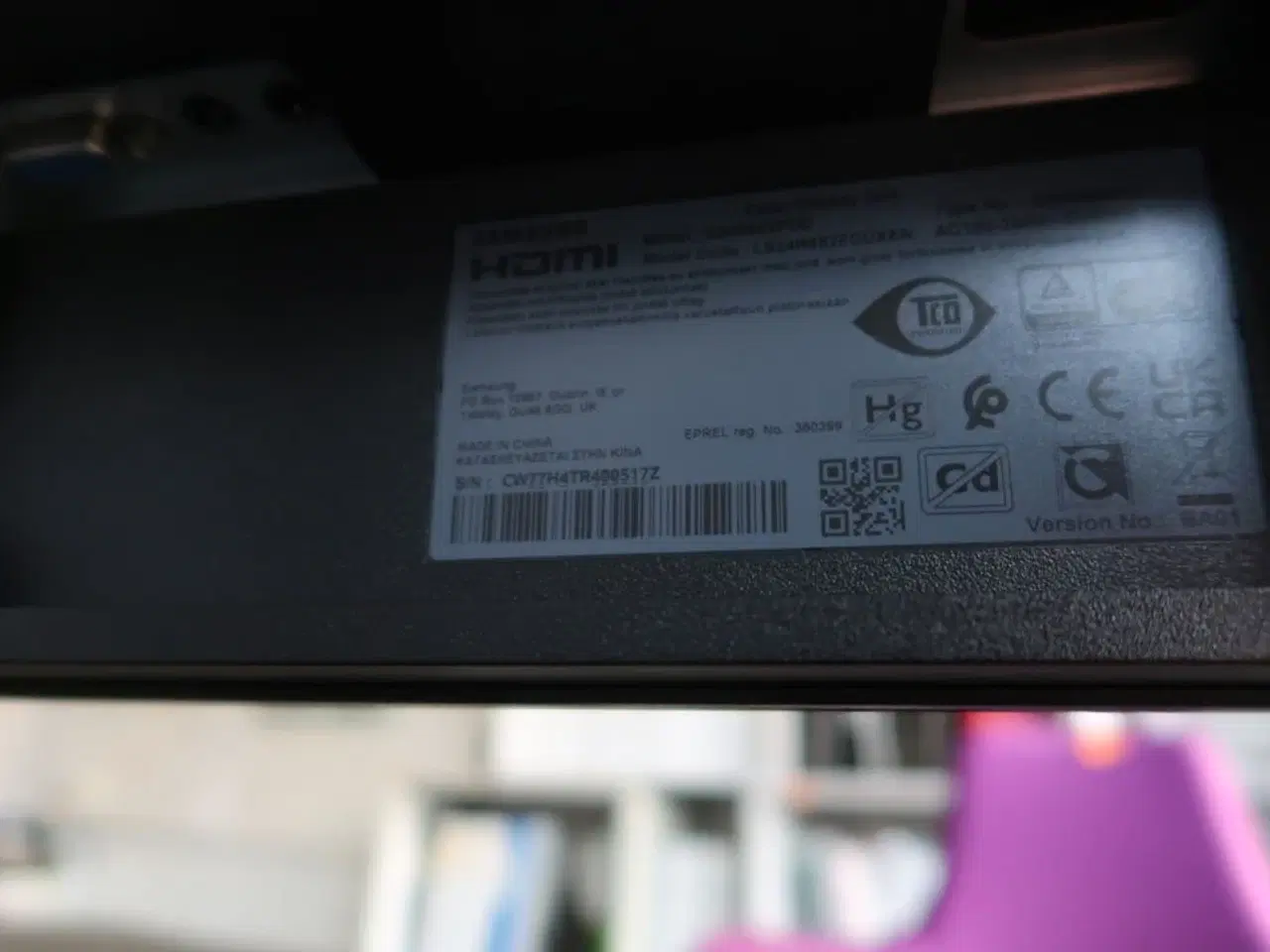 Billede 3 - Computerskærm SAMSUNG S24R65, dockingstation LENOVO ThinkPad Thunderbolt 3 Dock Gen 2, tastatur