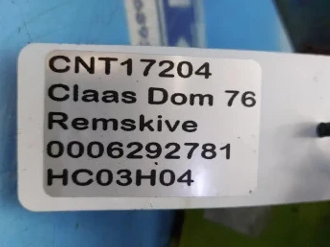 Billede 10 - Claas Dominator 96 Remskive 0006292781