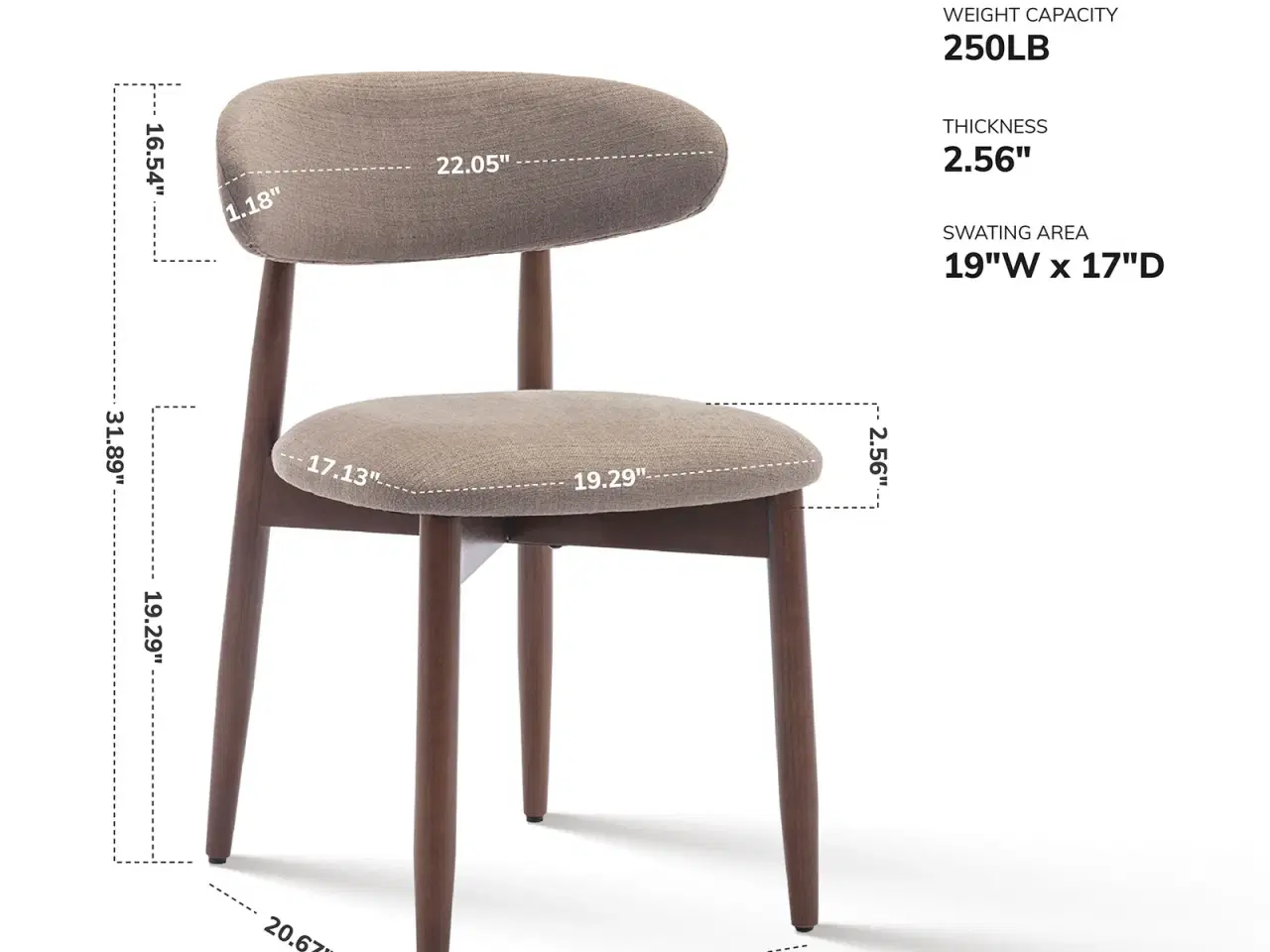 Billede 2 - Helt nye ergonomiske spisebordsstole