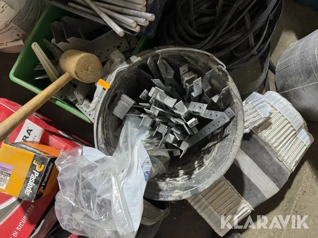 Billede 4 - Blandet lot håndværktøj og materialer