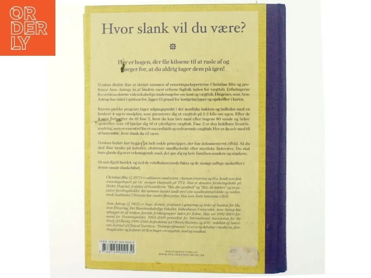 Billede 3 - Verdens bedste kur : vægttab der holder af Christian Bitz (Bog)