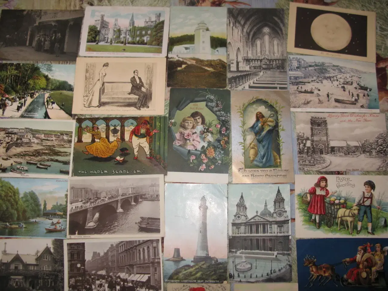 Billede 2 - Samling England postkort 63 stk.