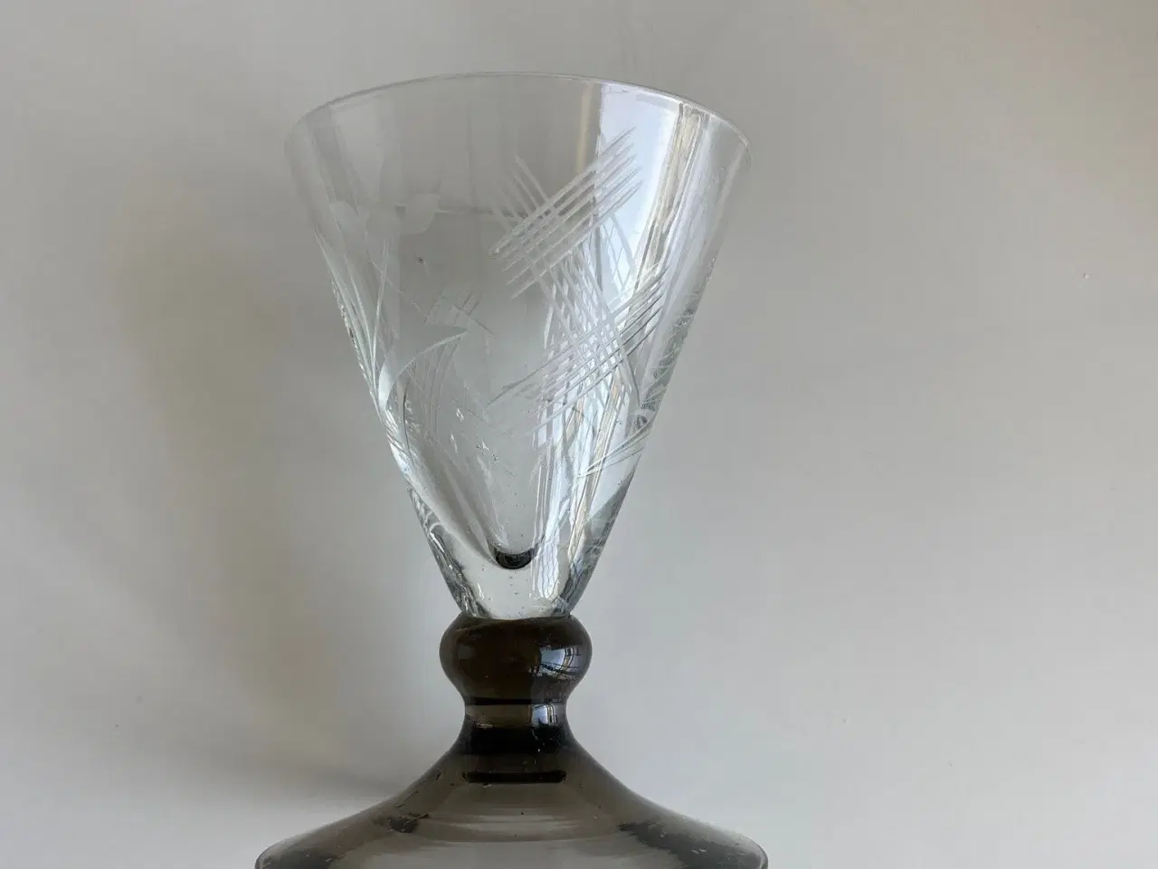 Billede 1 - Aase snapseglas Kastrup Glasværk