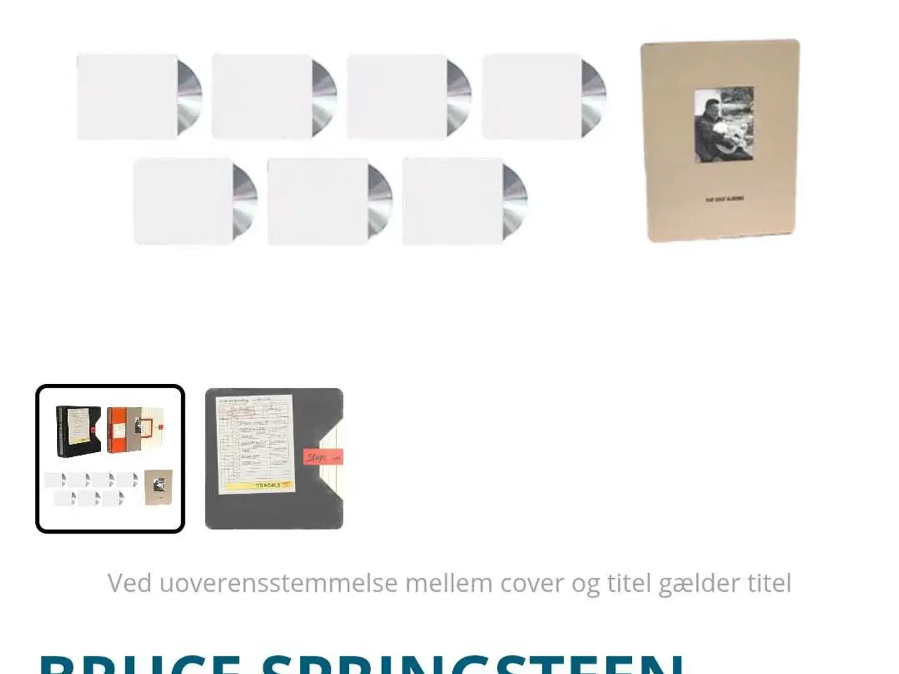 Billede 9 - Bruce Springsteen the lost albums box, cd