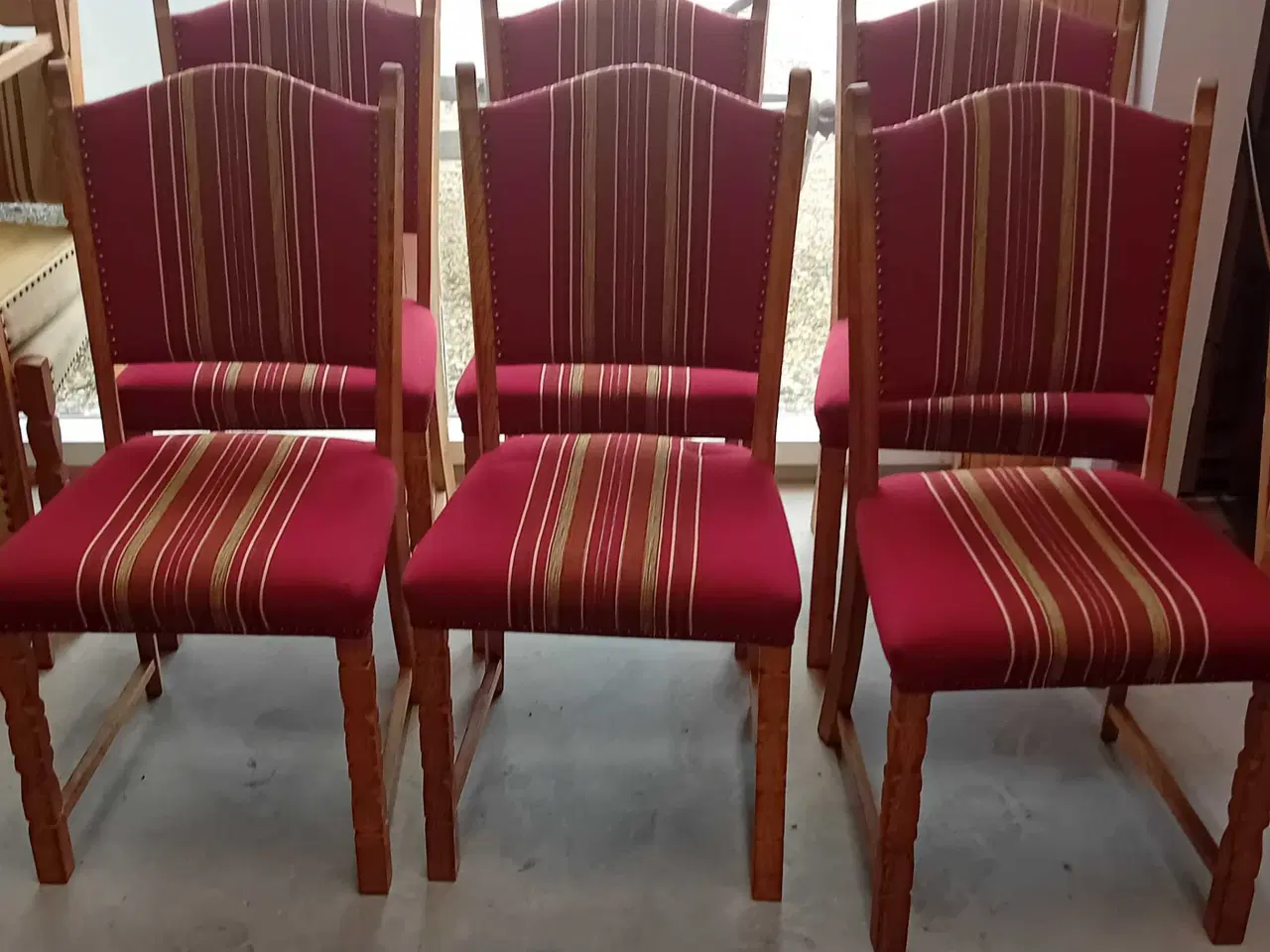 Billede 1 - Spisebordsstole Henning Kjærnulf