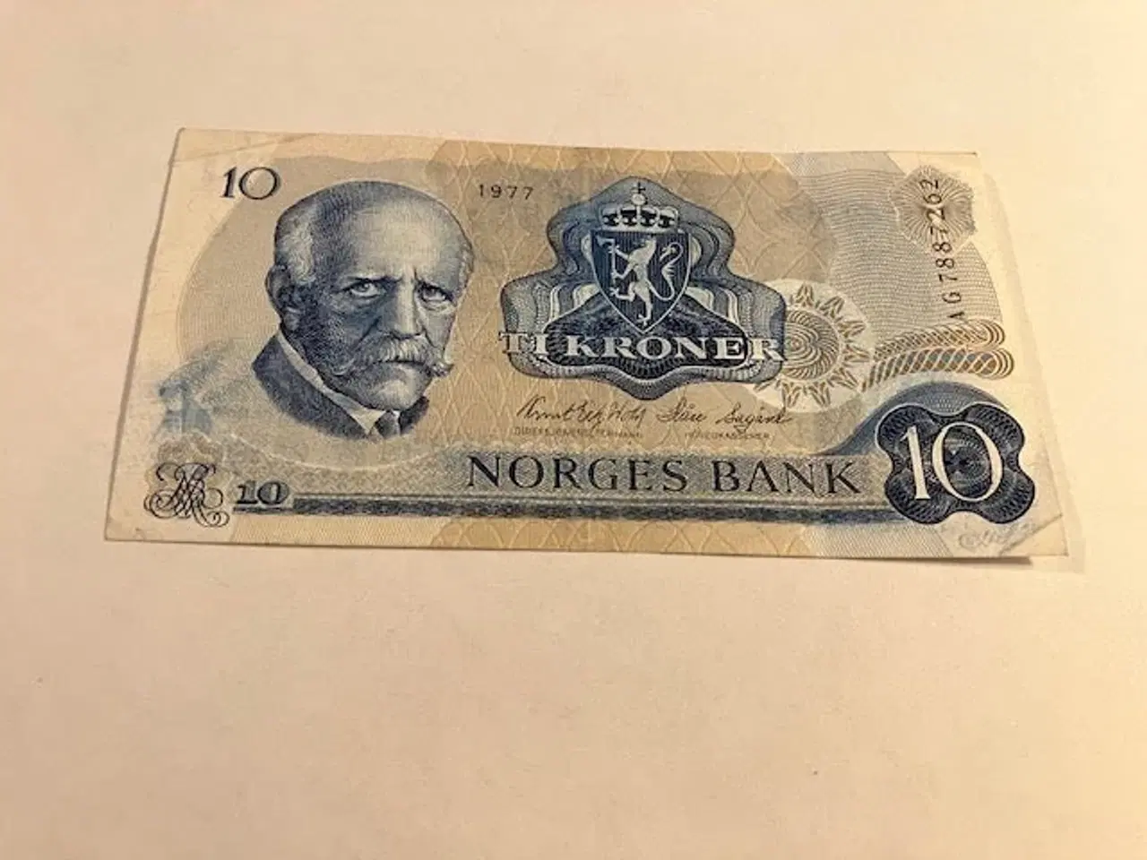 Billede 1 - 10 Kroner Norge 1977