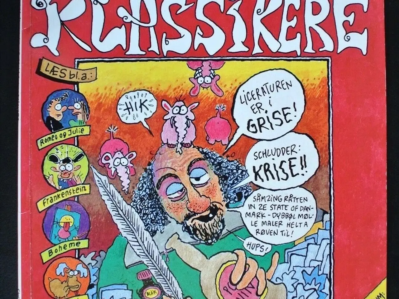 Billede 1 - litterærlige klassikere, af rune t. kidde, Tegnese