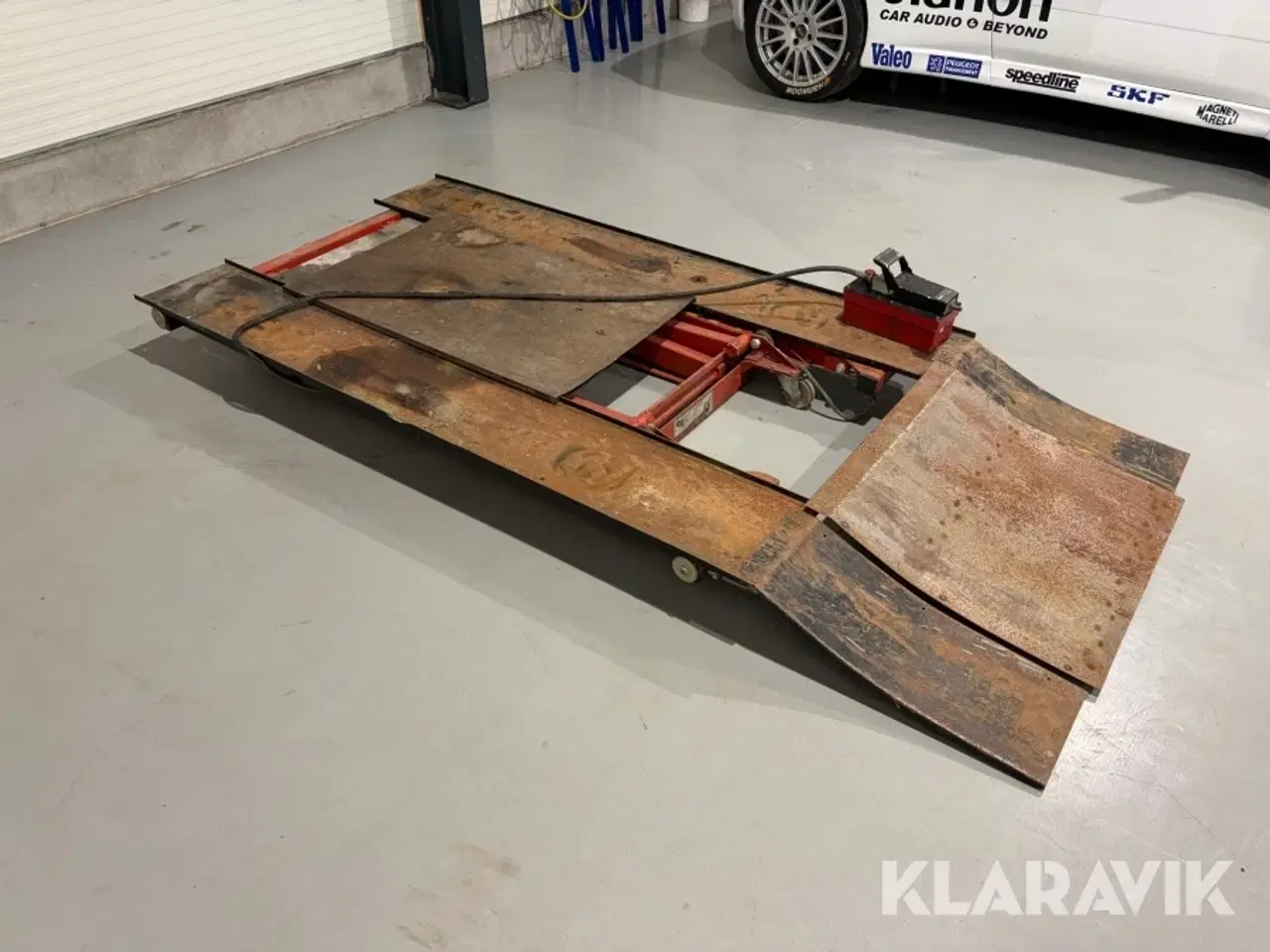 Billede 3 - Maskinlift / sakselift 650 kg – IKKE til biler Chiesa Marco
