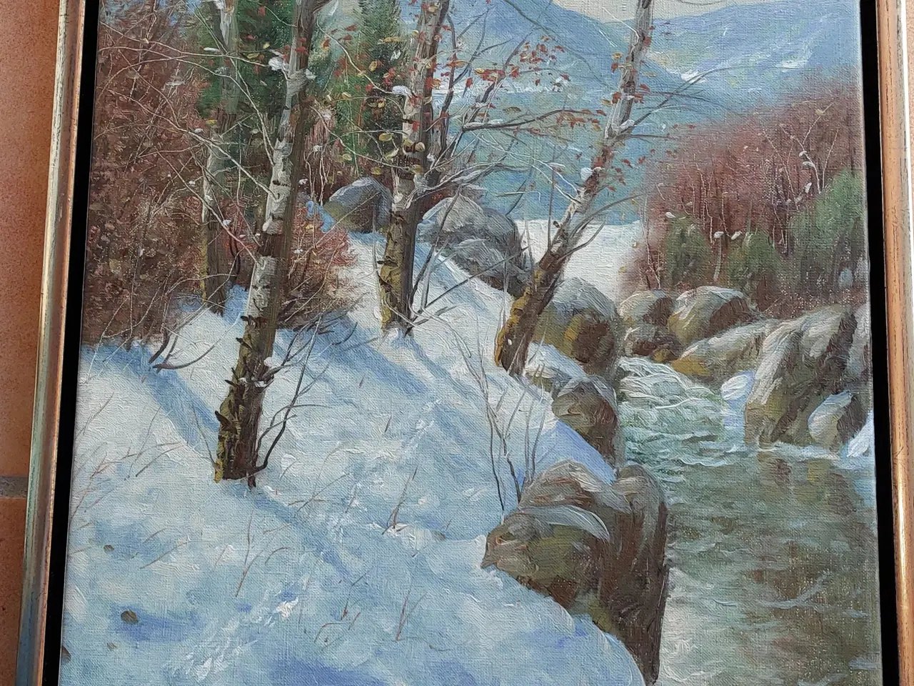 Billede 2 - HARALD WENTZEL (1897-1961 ) oliemaleri
