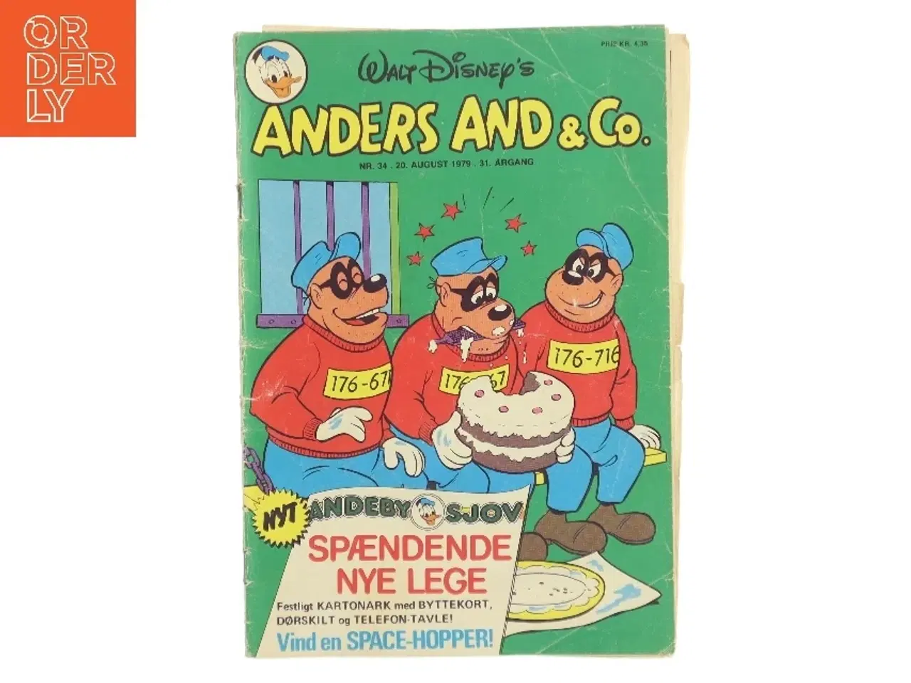 Billede 1 - Anders And & Co. Nr. 34 (Bog)