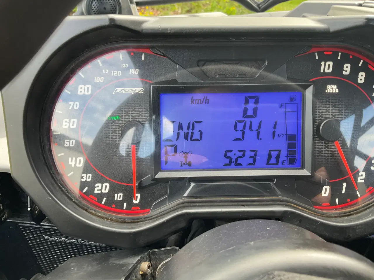 Billede 16 - Polarias rzr pro  på traktorplader 