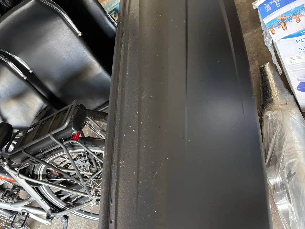 Billede 5 - Thule tagboks med bøjler sælges