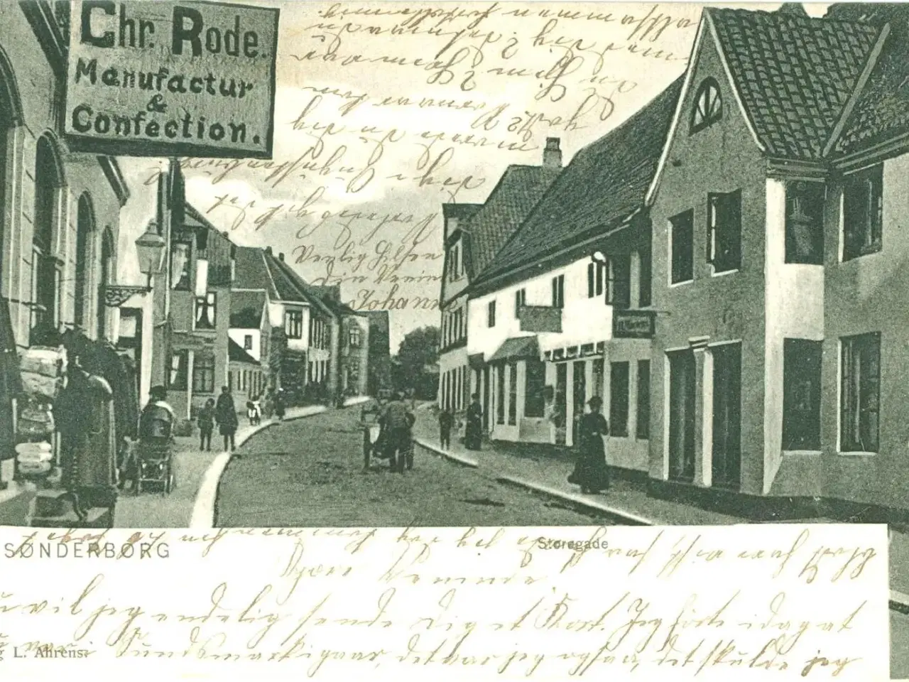Billede 1 - Sønderborg 1904