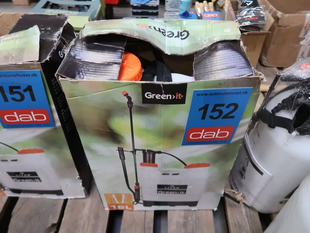 Billede 2 - Rygsprøjte med pumpe, 16 liter