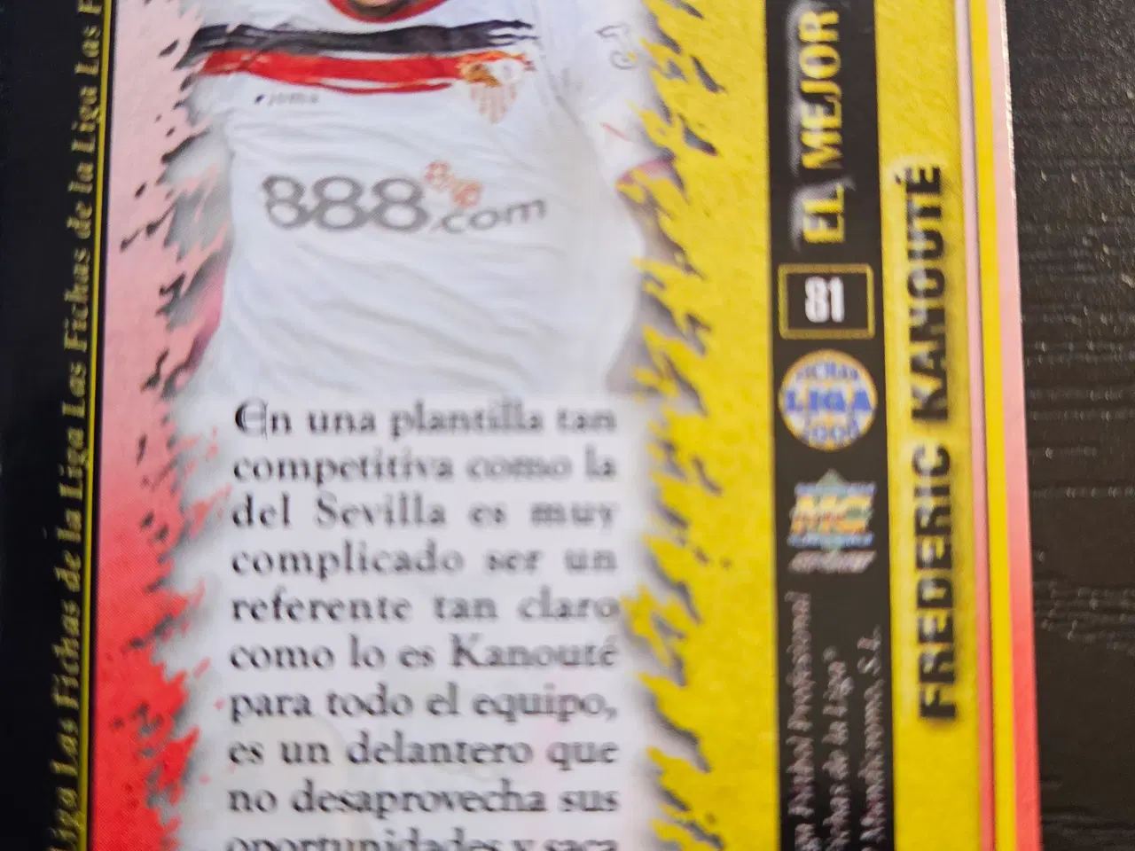 Billede 2 - Frederic Kanoute 2007 Fodboldkort